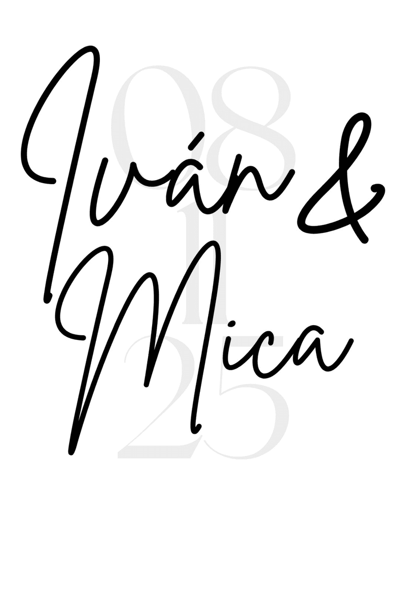 Iván & Mica - Invitación